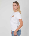 T-SHIRT MINI ORSETTO CUPIDO WHITE