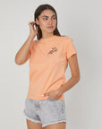 T-SHIRT MINI ORSETTO CUPIDO SALMON