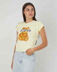 T-SHIRT ORSETTO FRIENDS YELLOW