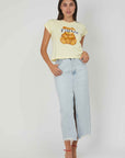 T-SHIRT ORSETTO FRIENDS YELLOW
