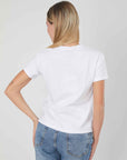 T-SHIRT LOGO ARCOBALENO WHITE
