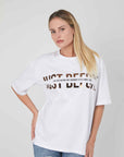 T-SHIRT LOGO LAMINATO WHITE