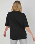 T-SHIRT LOGO LAMINATO BLACK