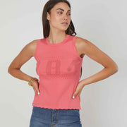 TOP CORAL LOGO JERSEY