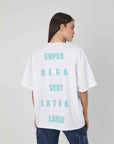T-SHIRT SUPER MEGA VERY EXTRA LARGE WHITE