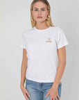 T-SHIRT PIN STRASS WHITE