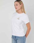T-SHIRT PIN STRASS WHITE