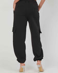 JOGGERS FELPA CARGO BLACK