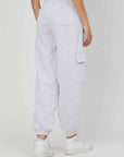 JOGGERS FELPA CARGO LIGHT GREY