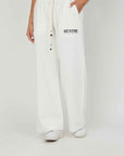 PANTALONI FELPA JUST BEFORE COUTURE OFF WHITE