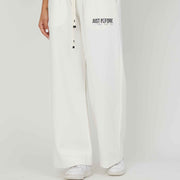 JUST BEFORE COUTURE OFF WHITE SWEATSHIP PANTS