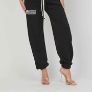 JOGGERS BLACK PRESS SWEATSHIRT