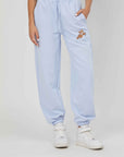 PANTALONI ORSETTO CUPIDO LIGHT BLUE