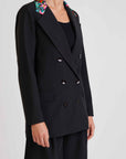 BLAZER BLACK COLLETTO FANTASIA