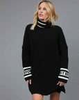 DRESS SWEATER LOGO BLACK