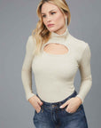 LUPETTO ADERENTE BEIGE