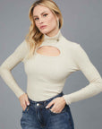 LUPETTO ADERENTE BEIGE