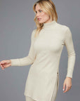 MAGLIA LUNGA JERSEY COSTE CON SPACCO