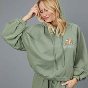 SAGE CUPID BEAR SWEATSHIRT