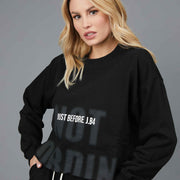 SWEATSHIRT NOT ORDINARY BLACK