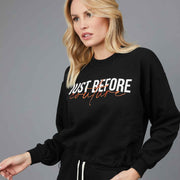 J.B4 COUTURE BLACK SWEATSHIRT