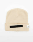 CLASSIC BEANIE CAP + CREAM LETTERS