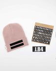 SPEAKING BASIC PINK BEANIE