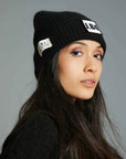 NEW MOOD OF THE DAY BLACK BEANIE