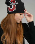 BLACK LOGO SWEAT CAP