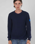 MAGLIA A MEZZA COSTA INGLESE BLUE