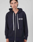 FELPA ZIP BASIC NAVY