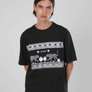 T-SHIRT TIGRI BLACK
