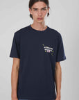 T-SHIRT DESIGN TEAM NAVY