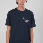 T-SHIRT DESIGN TEAM NAVY