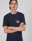 T-SHIRT DESIGN TEAM NAVY