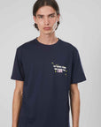 T-SHIRT DESIGN TEAM NAVY