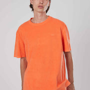 T-SHIRT IN SPUGNA ORANGE