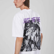 T-SHIRT STAMPA JUNGLE WHITE