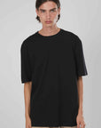 T-SHIRT STAMPA JUNGLE BLACK