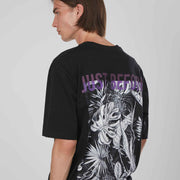 T-SHIRT STAMPA JUNGLE BLACK