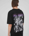 T-SHIRT STAMPA JUNGLE BLACK