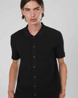 POLO BOTTONI BLACK