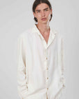 CAMICIA LINO WHITE