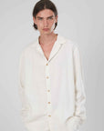 CAMICIA LINO WHITE