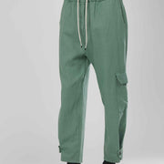 PANTALONI LINO GREEN