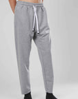 PANTALONI FELPA BASIC GREY