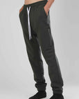 PANTALONI ZIP LATERALE GREEN