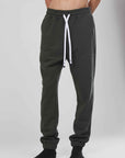 PANTALONI ZIP LATERALE GREEN