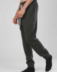 PANTALONI ZIP LATERALE GREEN