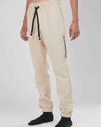 PANTALONI ZIP LATERALE BEIGE